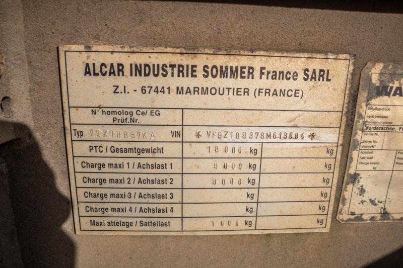 ALCAR PORTE CONTAINER AMOVIBLE - Pótkocsi cserefelépítményes: 5 kép. ALCAR PORTE CONTAINER AMOVIBLE - Pótkocsi cserefelépítményes: 5 kép.