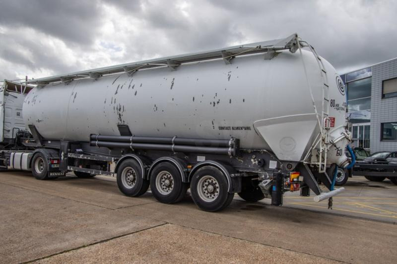 SPITZER SILO EUROVRAC-SK 2460 60M³/5xCOMP - Félpótkocsi: 4 kép. SPITZER SILO EUROVRAC-SK 2460 60M³/5xCOMP - Félpótkocsi: 4 kép.