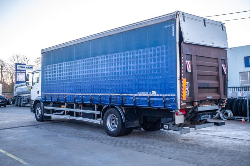 MAN TGM 18.340+E6+DHOLLANDIA - Ponyvás teherautó: 4 kép. MAN TGM 18.340+E6+DHOLLANDIA - Ponyvás teherautó: 4 kép.