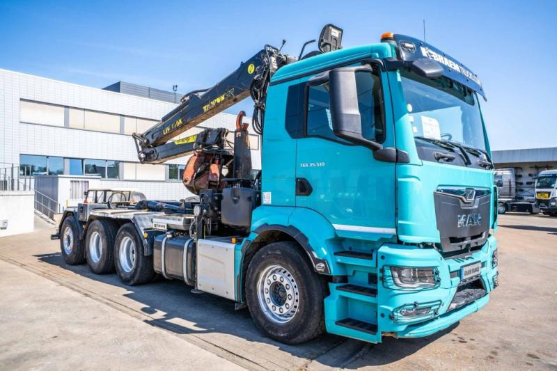 MAN TGS 35.510 8X4-4 BL + TAJFUN L170 K lízing MAN TGS 35.510 8X4-4 BL + TAJFUN L170 K: 8 kép.