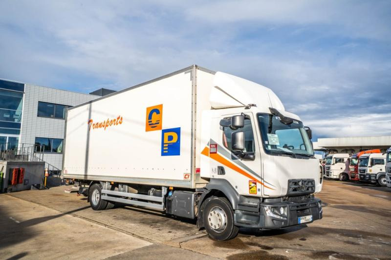 Renault D WIDE 250 DXI (12T)+DHOLLANDIA - Dobozos felépítményű teherautó: 2 kép. Renault D WIDE 250 DXI (12T)+DHOLLANDIA - Dobozos felépítményű teherautó: 2 kép.