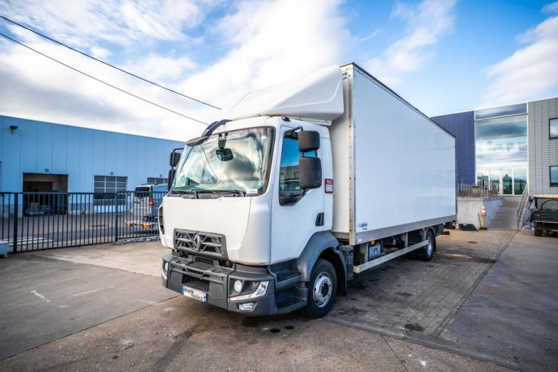 Renault D12 210 DXI // HAYON DHOLLANDIA - Dobozos felépítményű teherautó: 1 kép. Renault D12 210 DXI // HAYON DHOLLANDIA - Dobozos felépítményű teherautó: 1 kép.