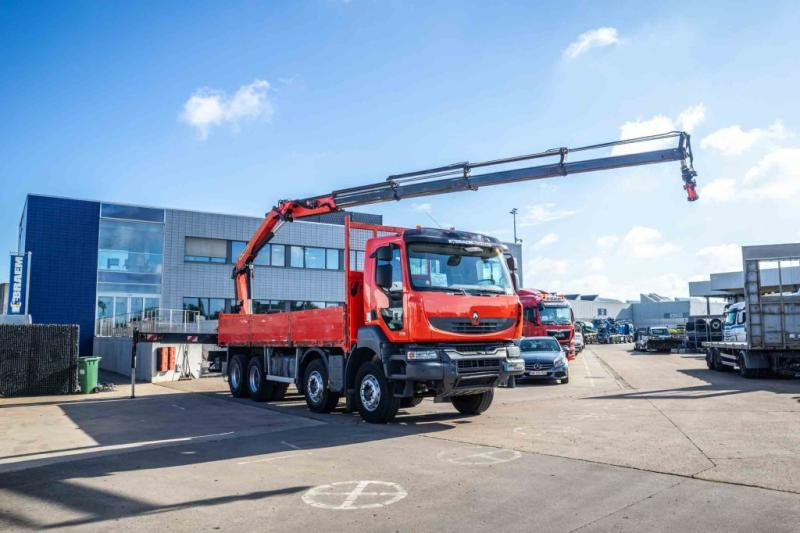 Renault KERAX 380DXI+E5+PK18TM/4EXT - Platós teherautó, Darus autó: 2 kép. Renault KERAX 380DXI+E5+PK18TM/4EXT - Platós teherautó, Darus autó: 2 kép.