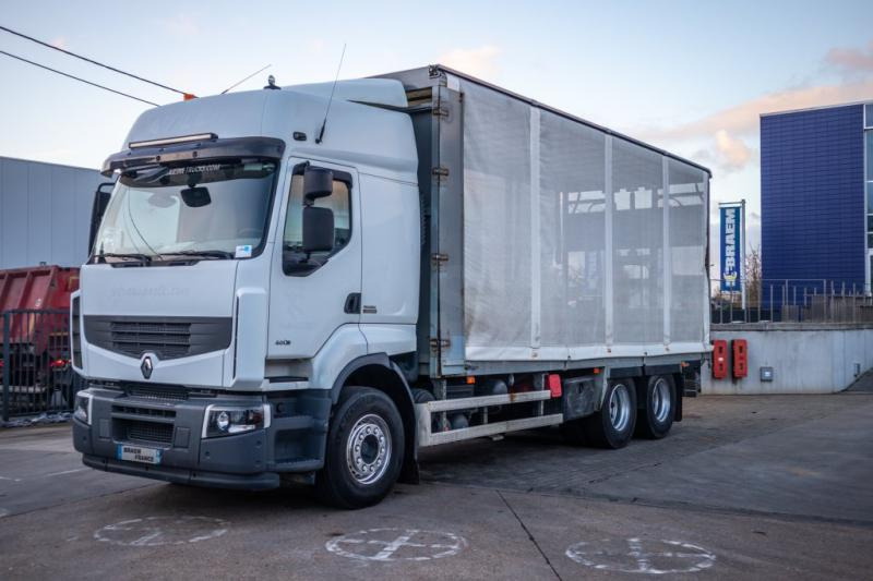 Renault LANDER 460DXI-6x2+10 pneus/tires-intarder - Ponyvás teherautó: 1 kép. Renault LANDER 460DXI-6x2+10 pneus/tires-intarder - Ponyvás teherautó: 1 kép.