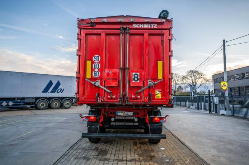 Schmitz ALU-52m3 (GRAIN/CEREALIERE/GETREIDE)+BACHE - Félpótkocsi billenőplatós: 5 kép. Schmitz ALU-52m3 (GRAIN/CEREALIERE/GETREIDE)+BACHE - Félpótkocsi billenőplatós: 5 kép.