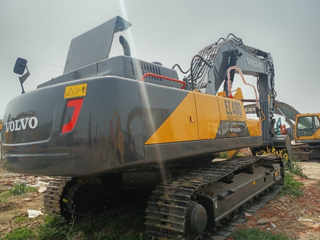 Volvo EC 480 D L - Lánctalpas kotró: 1 kép. Volvo EC 480 D L - Lánctalpas kotró: 1 kép.