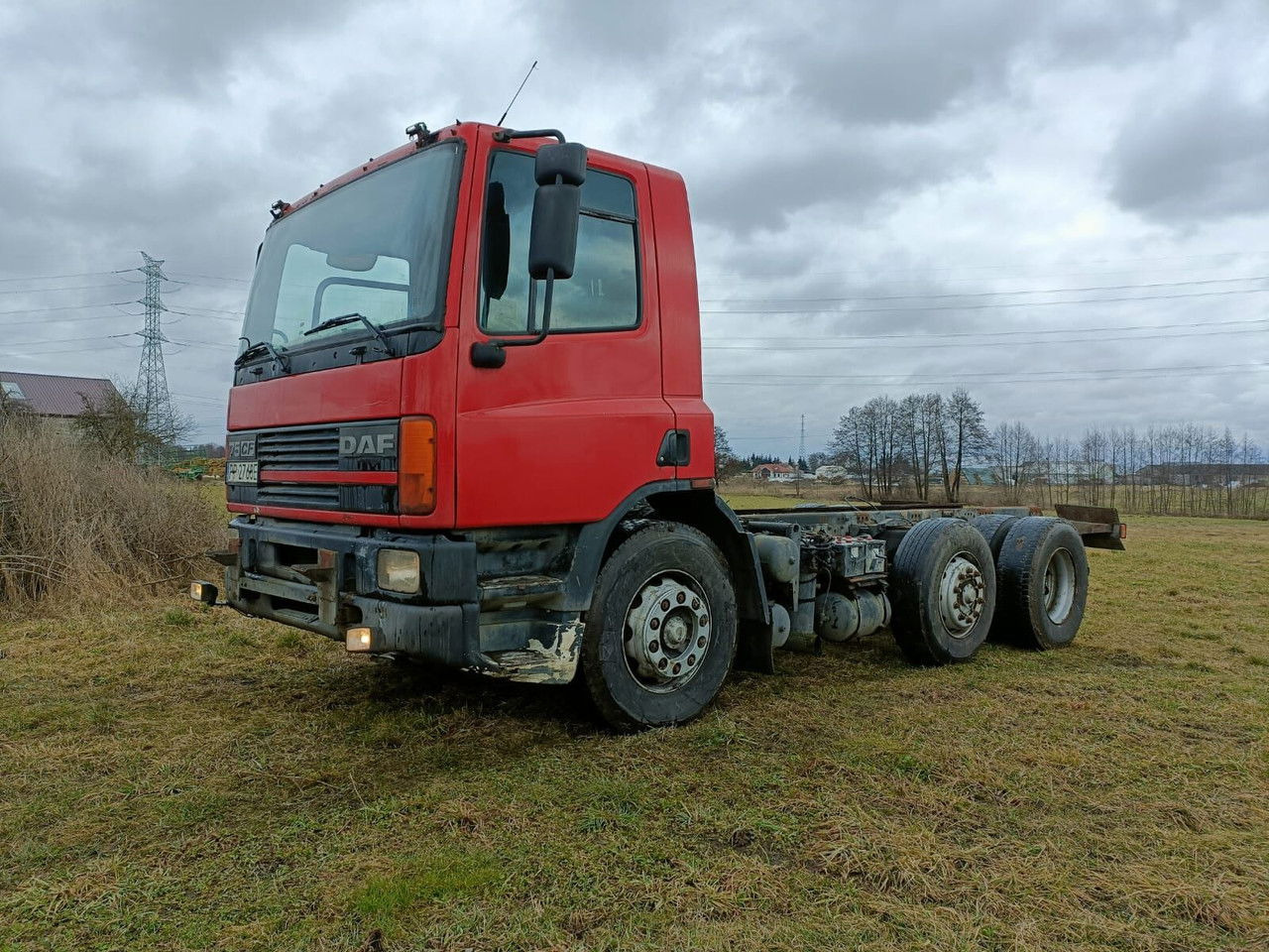 DAF CF 75.250 - Alvaz teherautó: 1 kép. DAF CF 75.250 - Alvaz teherautó: 1 kép.