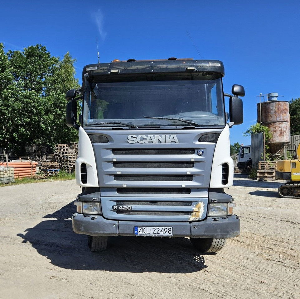 Scania R420 8X4 -Tipper -Full Spring - Billenőplatós teherautó: 2 kép. Scania R420 8X4 -Tipper -Full Spring - Billenőplatós teherautó: 2 kép.