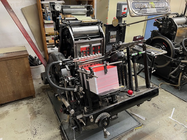 HEIDELBERG TP - Nyomdagép: 1 kép. HEIDELBERG TP - Nyomdagép: 1 kép.