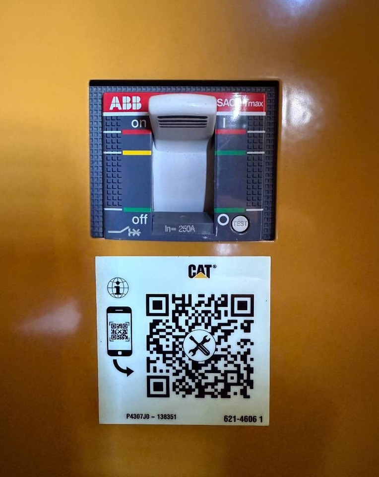 Új Áramfejlesztő CAT DE165GC - 165 kVA Stand-by Generator - DPX-18210: 9 kép.