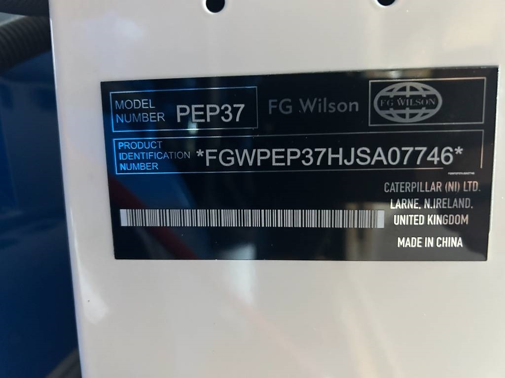 Új Áramfejlesztő FG Wilson P33-3 - 33 kVA Genset - DPX-16003: 21 kép.