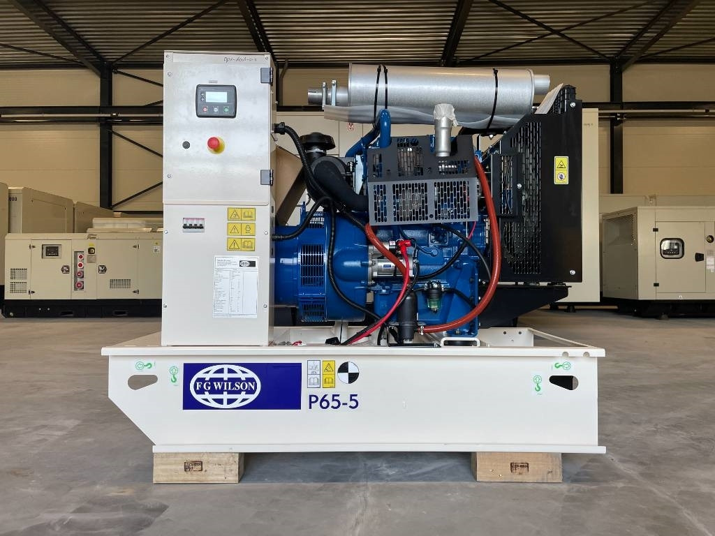 FG Wilson P65-5 - 65 kVA Open Genset - DPX-16006-O - Áramfejlesztő: 1 kép. FG Wilson P65-5 - 65 kVA Open Genset - DPX-16006-O - Áramfejlesztő: 1 kép.