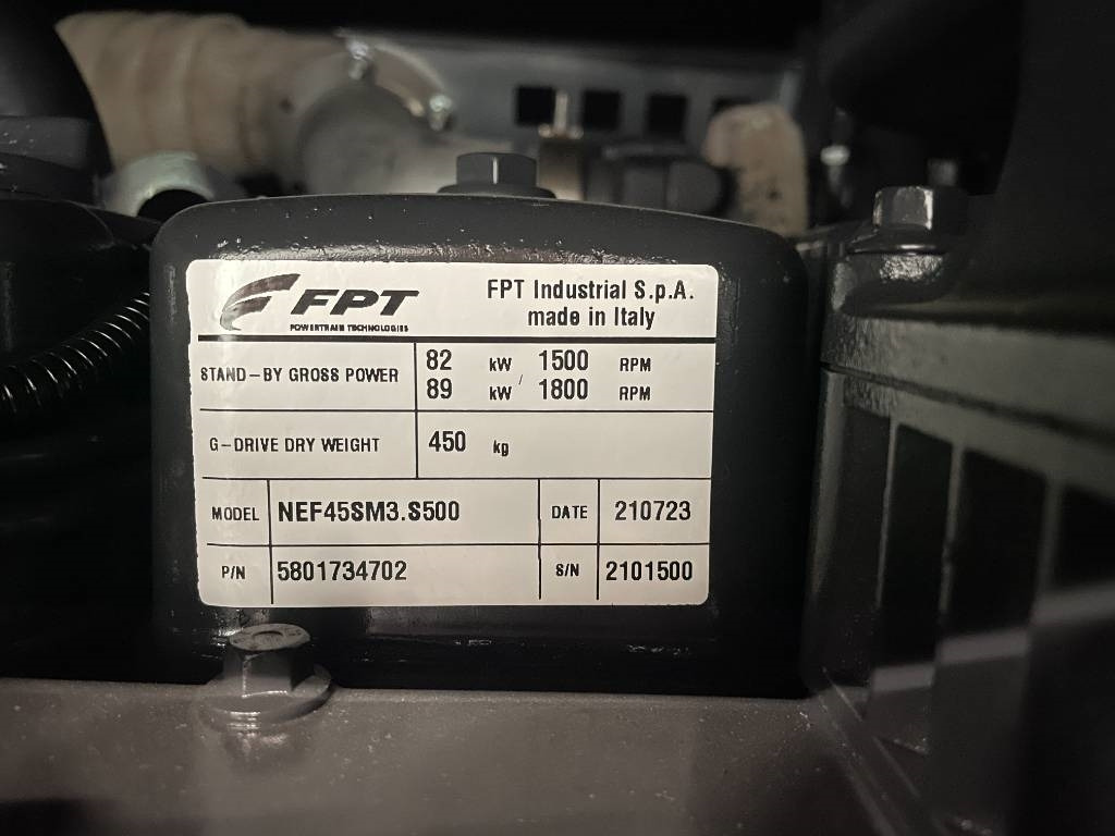 Új Áramfejlesztő Iveco NEF45SM3 - 85 kVA Generator - DPX-17551: 13 kép. Új Áramfejlesztő Iveco NEF45SM3 - 85 kVA Generator - DPX-17551: 13 kép.