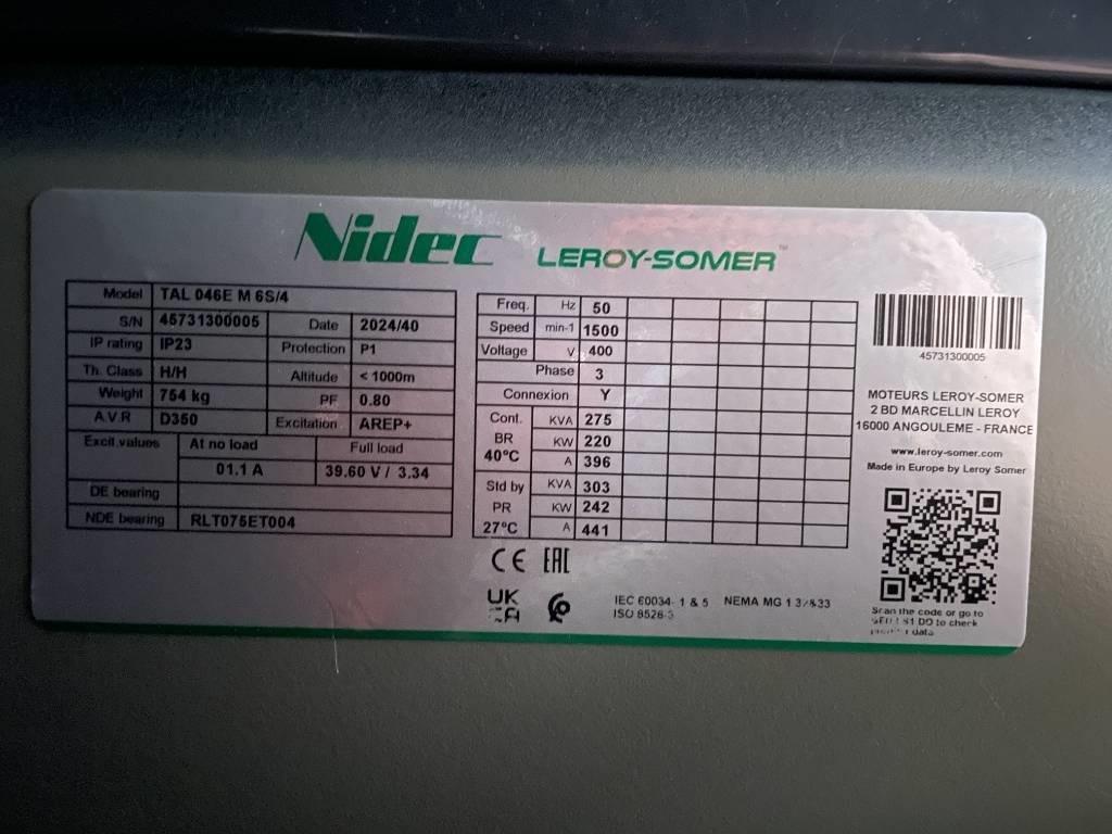 Scania DC09 - 300 kVA Generator - DPX-17947 - Áramfejlesztő: 3 kép. Scania DC09 - 300 kVA Generator - DPX-17947 - Áramfejlesztő: 3 kép.
