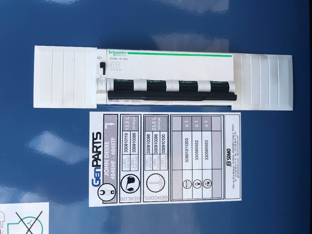 Új Áramfejlesztő Sdmo J88 - 88 kVA Generator - DPX-17105: 13 kép.
