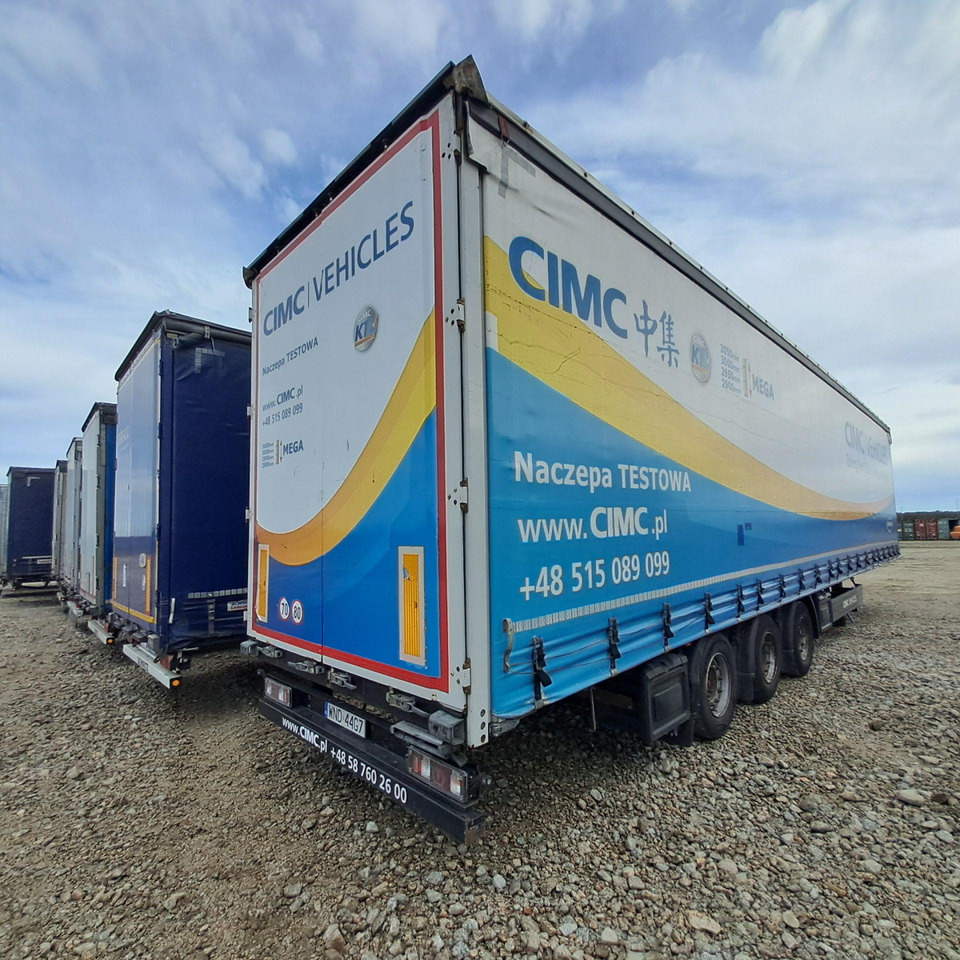 CIMC VEHICLES FIRANA - Ponyvás pótkocsi: 5 kép. CIMC VEHICLES FIRANA - Ponyvás pótkocsi: 5 kép.