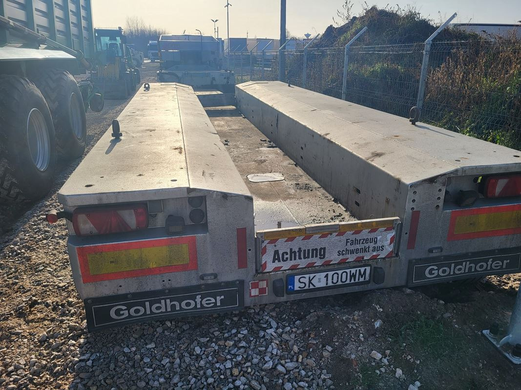 GOLDHOFER STZ-VP8 NISKOPODŁOGOWA - Pótkocsi mélybölcsős: 5 kép. GOLDHOFER STZ-VP8 NISKOPODŁOGOWA - Pótkocsi mélybölcsős: 5 kép.