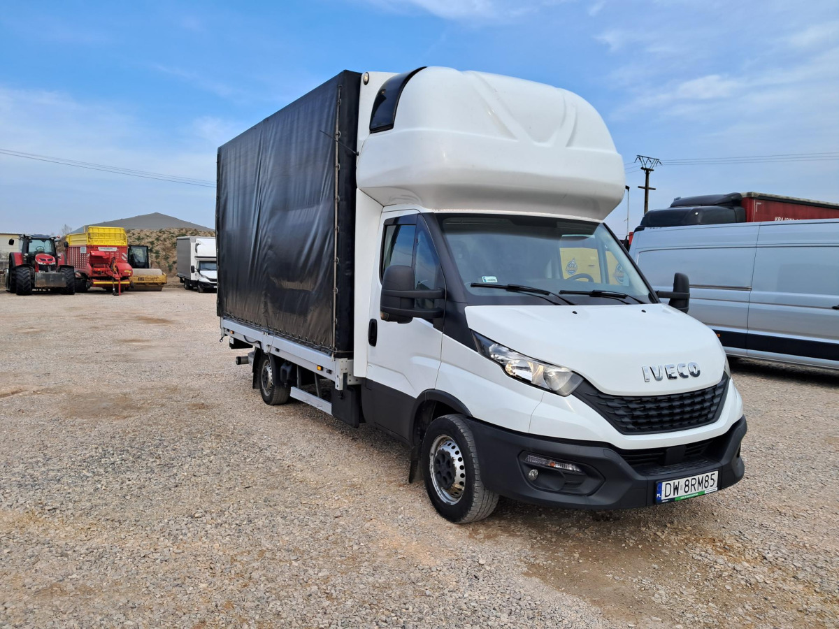 IVECO PLANDEKA Z WINDĄ - Ponyvás kisteherautó: 1 kép. IVECO PLANDEKA Z WINDĄ - Ponyvás kisteherautó: 1 kép.