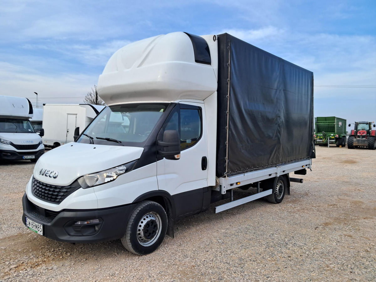 IVECO PLANDEKA Z WINDĄ - Ponyvás kisteherautó: 2 kép. IVECO PLANDEKA Z WINDĄ - Ponyvás kisteherautó: 2 kép.