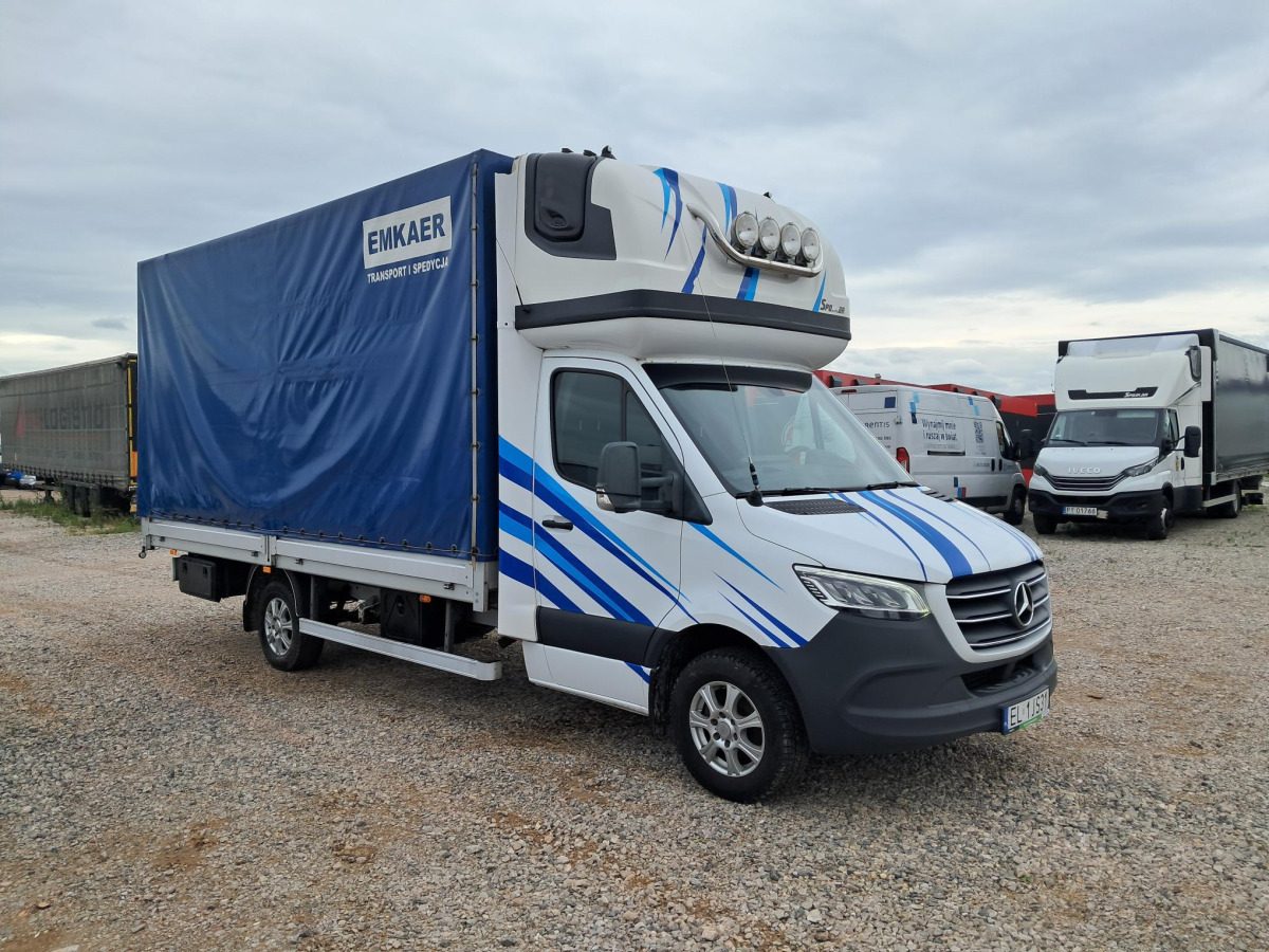 MERCEDES BENZ SPRINTER PLANDEKA - Ponyvás kisteherautó: 1 kép. MERCEDES BENZ SPRINTER PLANDEKA - Ponyvás kisteherautó: 1 kép.