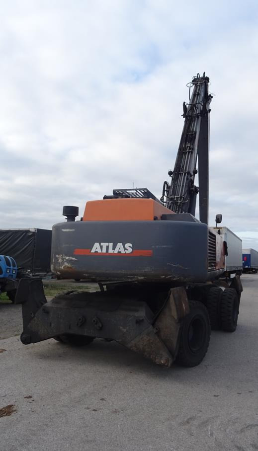 Maszyna przeładunkowa ATLAS 350MH - 2013/2018 - 166kW - 15,9m zasięgu - Hulladék kotró: 5 kép. Maszyna przeładunkowa ATLAS 350MH - 2013/2018 - 166kW - 15,9m zasięgu - Hulladék kotró: 5 kép.