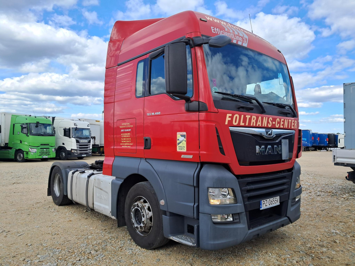 MAN TGX 18.460 4X2 BLS CIĄGNIK SIODŁOWY - Nyergesvontató: 1 kép. MAN TGX 18.460 4X2 BLS CIĄGNIK SIODŁOWY - Nyergesvontató: 1 kép.