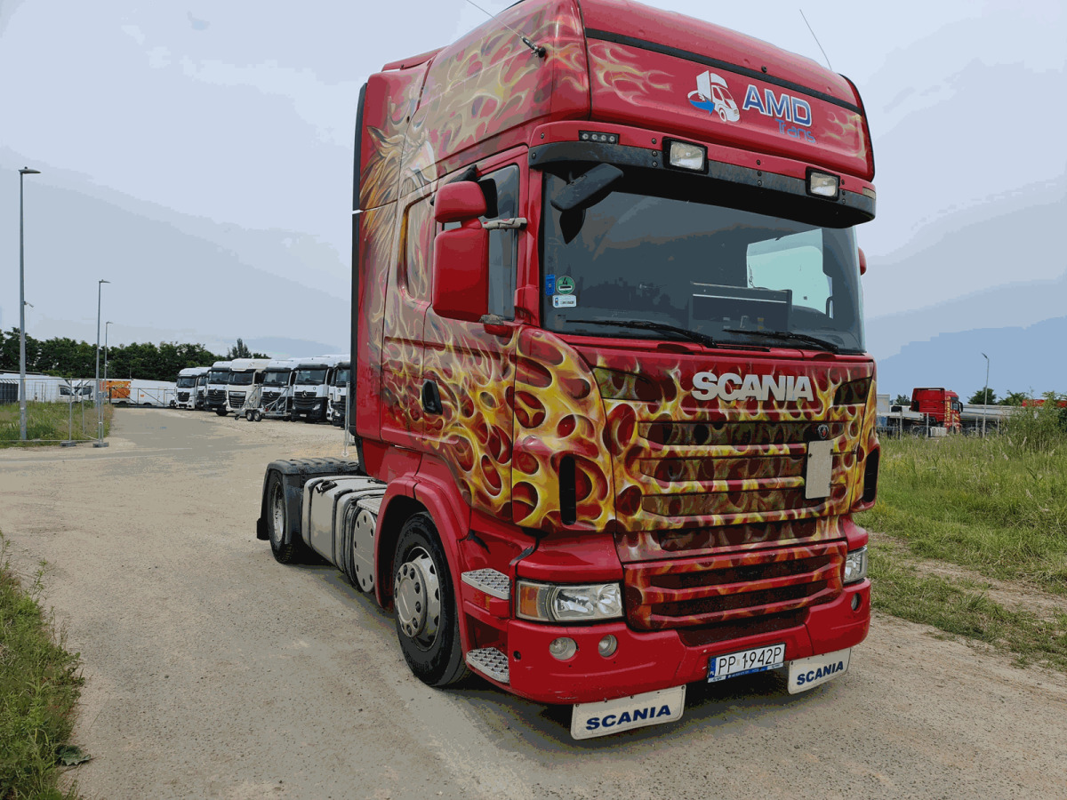 SCANIA R420 CIĄGNIK SIODŁOWY - Nyergesvontató: 1 kép. SCANIA R420 CIĄGNIK SIODŁOWY - Nyergesvontató: 1 kép.