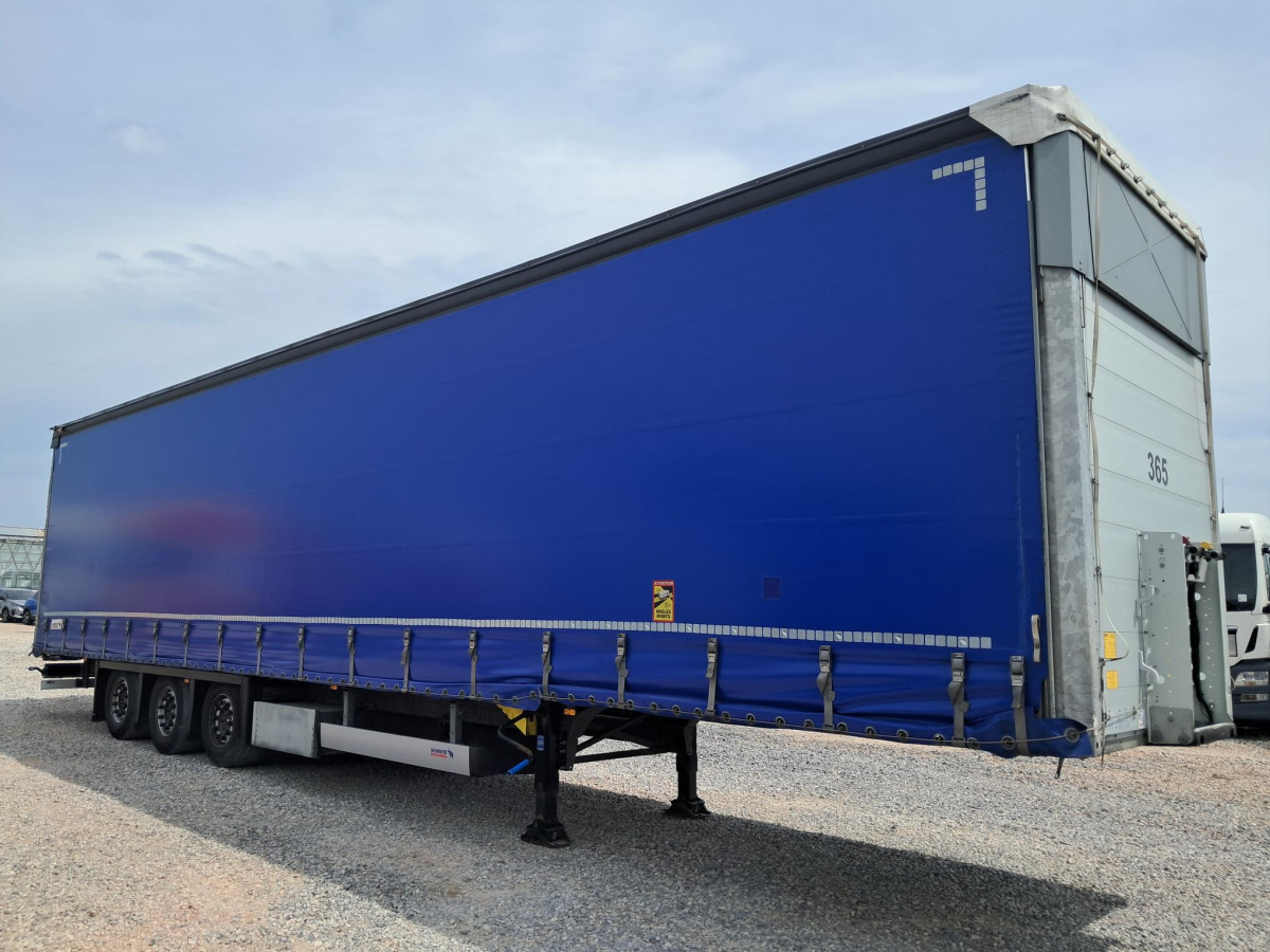 SCHMITZ CARGOBULL SCBS3T KURTYNOWA - Ponyvás pótkocsi: 1 kép. SCHMITZ CARGOBULL SCBS3T KURTYNOWA - Ponyvás pótkocsi: 1 kép.