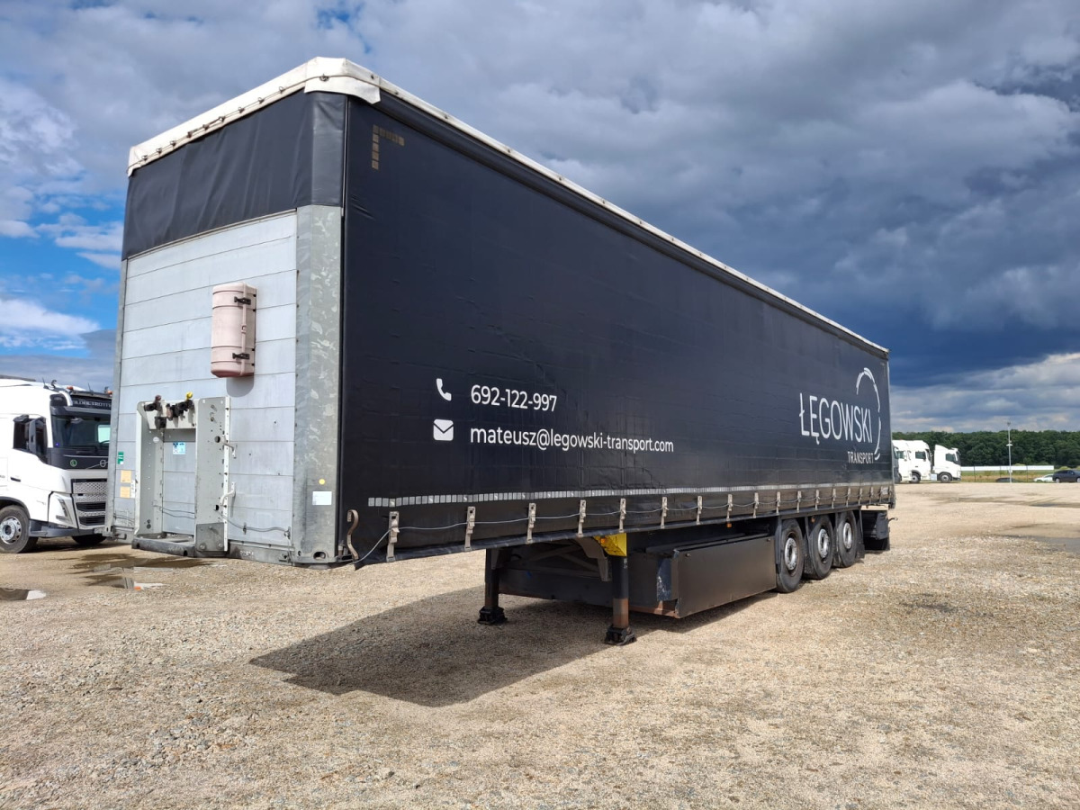 SCHMITZ CARGOBULL SCBS3T KURTYNOWA - Ponyvás pótkocsi: 2 kép. SCHMITZ CARGOBULL SCBS3T KURTYNOWA - Ponyvás pótkocsi: 2 kép.