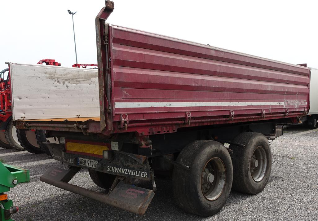 SCHWARZMULLER ZB PRZYCZEPA TOWAROWA - Pótkocsi billenőplatós: 5 kép. SCHWARZMULLER ZB PRZYCZEPA TOWAROWA - Pótkocsi billenőplatós: 5 kép.