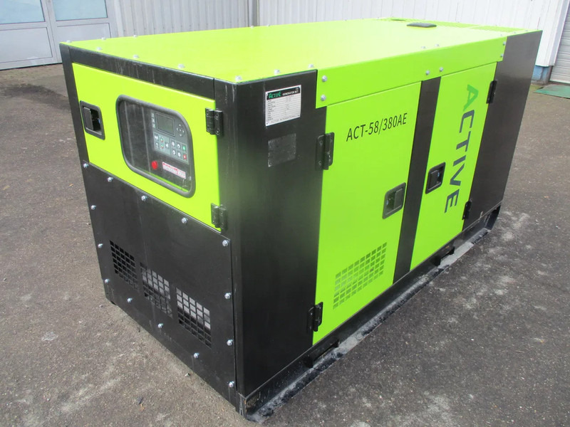 Active ACT-58/380AE , New Diesel generator , 48 KVA , 3 Phase , 2 Pieces in stock - Áramfejlesztő: 1 kép. Active ACT-58/380AE , New Diesel generator , 48 KVA , 3 Phase , 2 Pieces in stock - Áramfejlesztő: 1 kép.