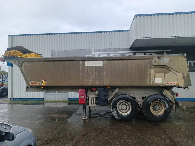 Benalu 2 Axle Alu Tipper , Spring Suspension , Drum Brakes - Félpótkocsi billenőplatós: 2 kép. Benalu 2 Axle Alu Tipper , Spring Suspension , Drum Brakes - Félpótkocsi billenőplatós: 2 kép.