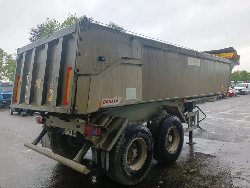 Benalu 2 Axle Alu Tipper , Spring Suspension , Drum Brakes - Félpótkocsi billenőplatós: 3 kép. Benalu 2 Axle Alu Tipper , Spring Suspension , Drum Brakes - Félpótkocsi billenőplatós: 3 kép.