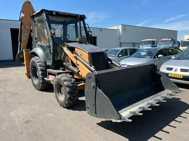 Kotrórakodó Case 851EX-SS , 4x4 , Backhoe Loader , 4 in 1 Bucket: 7 kép.
