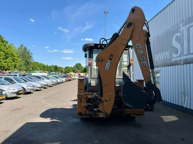 Kotrórakodó Case 851EX-SS , 4x4 , Backhoe Loader , 4 in 1 Bucket: 10 kép.