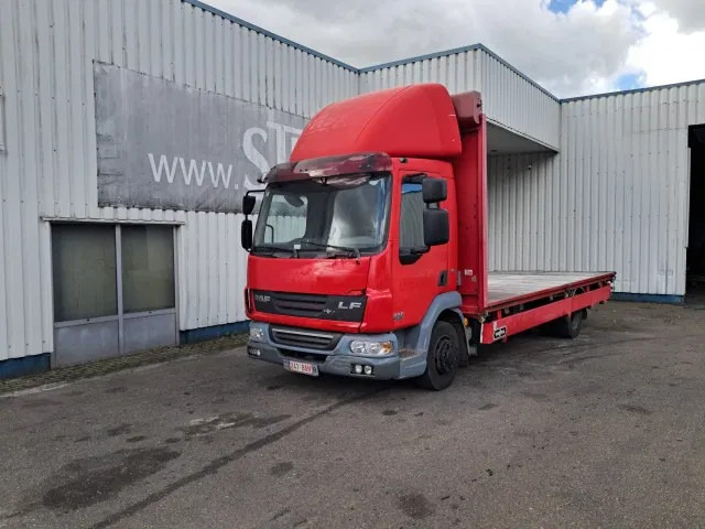 DAF LF 45 - 220 ,Airco , Euro 5, - Platós teherautó: 1 kép. DAF LF 45 - 220 ,Airco , Euro 5, - Platós teherautó: 1 kép.