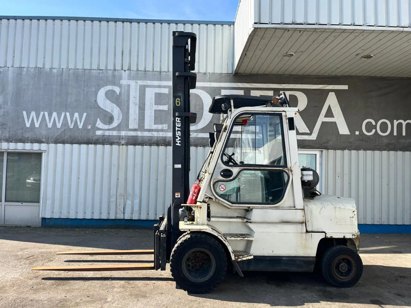 Hyster H 4.00 XM-6 LPG Fork Lift - Gázüzemű targonca: 2 kép. Hyster H 4.00 XM-6 LPG Fork Lift - Gázüzemű targonca: 2 kép.