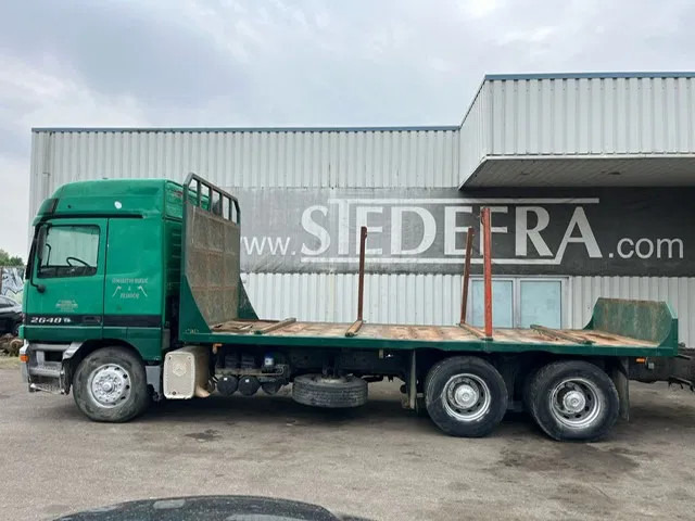 Mercedes-Benz Actros 2648 , V8 , 6x4 , 3 Pedals EPS , Euro 2 - Platós teherautó: 2 kép. Mercedes-Benz Actros 2648 , V8 , 6x4 , 3 Pedals EPS , Euro 2 - Platós teherautó: 2 kép.