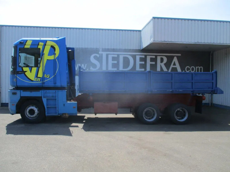 Renault Magnum AE 385 Magnum AE 385 , Manual , 6x4 , 3 Way Tipper , Spring suspension - Billenőplatós teherautó: 2 kép. Renault Magnum AE 385 Magnum AE 385 , Manual , 6x4 , 3 Way Tipper , Spring suspension - Billenőplatós teherautó: 2 kép.
