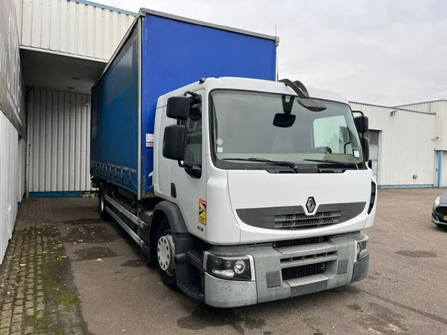 Renault Premium 410 DXi , Manual Gearbox , Retarder , Airco - Ponyvás teherautó: 4 kép. Renault Premium 410 DXi , Manual Gearbox , Retarder , Airco - Ponyvás teherautó: 4 kép.