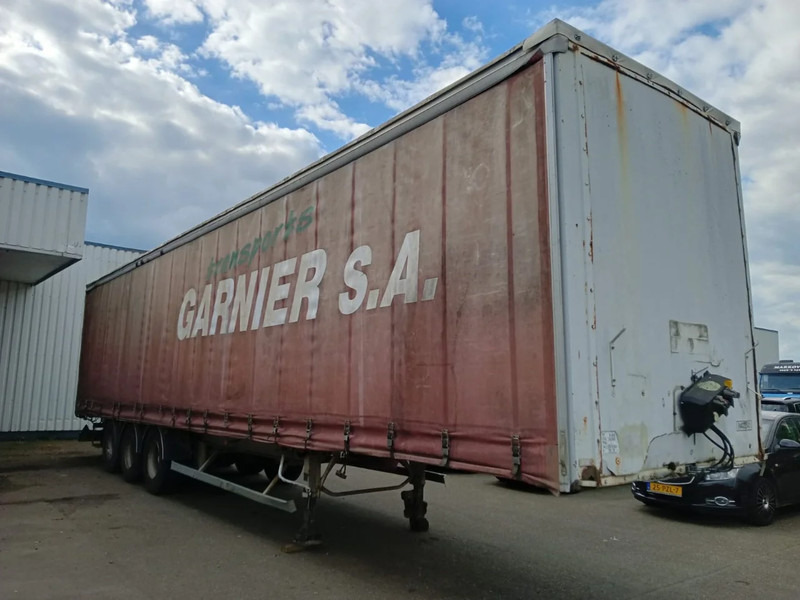 Samro 3x ROR Axle , Drum Brakes , air Suspension , Lift axle - Ponyvás félpótkocsi: 4 kép. Samro 3x ROR Axle , Drum Brakes , air Suspension , Lift axle - Ponyvás félpótkocsi: 4 kép.