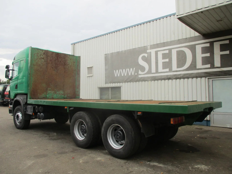 Scania R420 , 6x4 , Manual , Spring suspension - Platós teherautó: 5 kép. Scania R420 , 6x4 , Manual , Spring suspension - Platós teherautó: 5 kép.