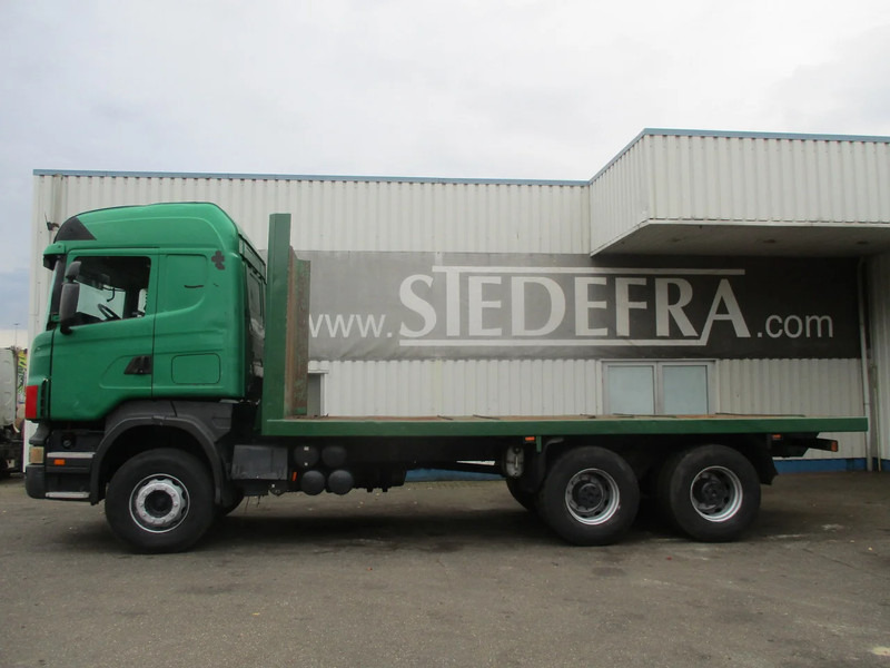 Scania R420 , 6x4 , Manual , Spring suspension - Platós teherautó: 2 kép. Scania R420 , 6x4 , Manual , Spring suspension - Platós teherautó: 2 kép.