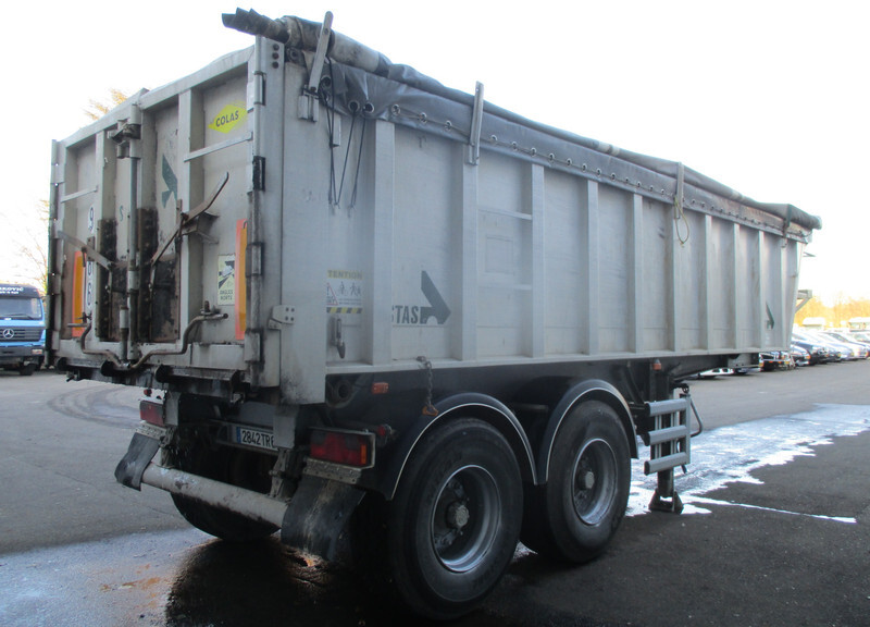Stas 2 Axle Tipper Trailer , Spring Suspension, Drum brakes - Félpótkocsi billenőplatós: 3 kép. Stas 2 Axle Tipper Trailer , Spring Suspension, Drum brakes - Félpótkocsi billenőplatós: 3 kép.