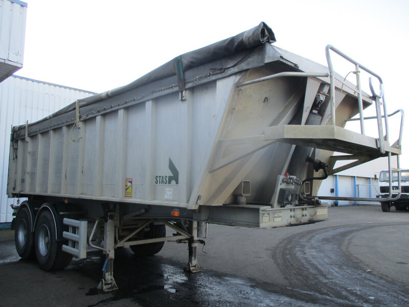Stas 2 Axle Tipper Trailer , Spring Suspension, Drum brakes - Félpótkocsi billenőplatós: 4 kép. Stas 2 Axle Tipper Trailer , Spring Suspension, Drum brakes - Félpótkocsi billenőplatós: 4 kép.
