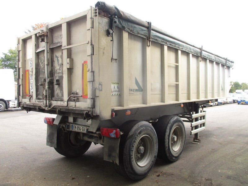 Stas 2 Axle , tipper trailer , spring suspension, Drum brakes - Félpótkocsi billenőplatós: 3 kép. Stas 2 Axle , tipper trailer , spring suspension, Drum brakes - Félpótkocsi billenőplatós: 3 kép.