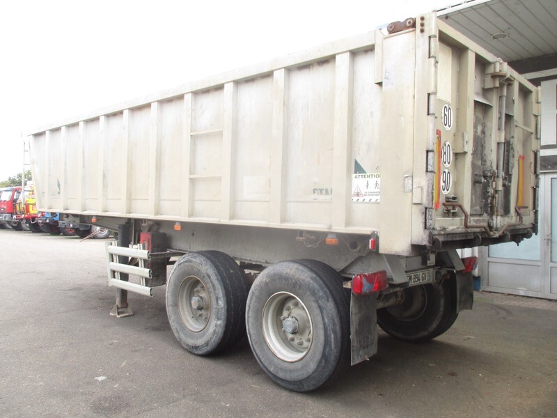 Stas 2 Axle , tipper trailer , spring suspension, Drum brakes - Félpótkocsi billenőplatós: 5 kép. Stas 2 Axle , tipper trailer , spring suspension, Drum brakes - Félpótkocsi billenőplatós: 5 kép.