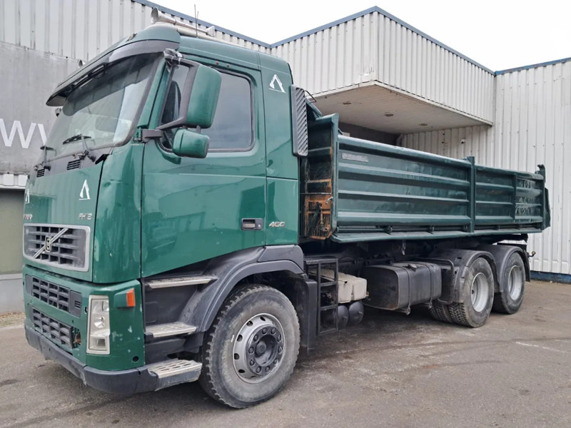Volvo FH 12 - 460 , 6x2 , 3 Way Tipper, Spring Suspension , Manual Gearbox, Airco - Billenőplatós teherautó: 1 kép. Volvo FH 12 - 460 , 6x2 , 3 Way Tipper, Spring Suspension , Manual Gearbox, Airco - Billenőplatós teherautó: 1 kép.