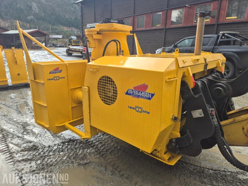 1987 Øveraasen 2 UPV 90-106 S, dieseldrevet snøfres, 124 timer! - Építőipari berendezések: 5 kép. 1987 Øveraasen 2 UPV 90-106 S, dieseldrevet snøfres, 124 timer! - Építőipari berendezések: 5 kép.