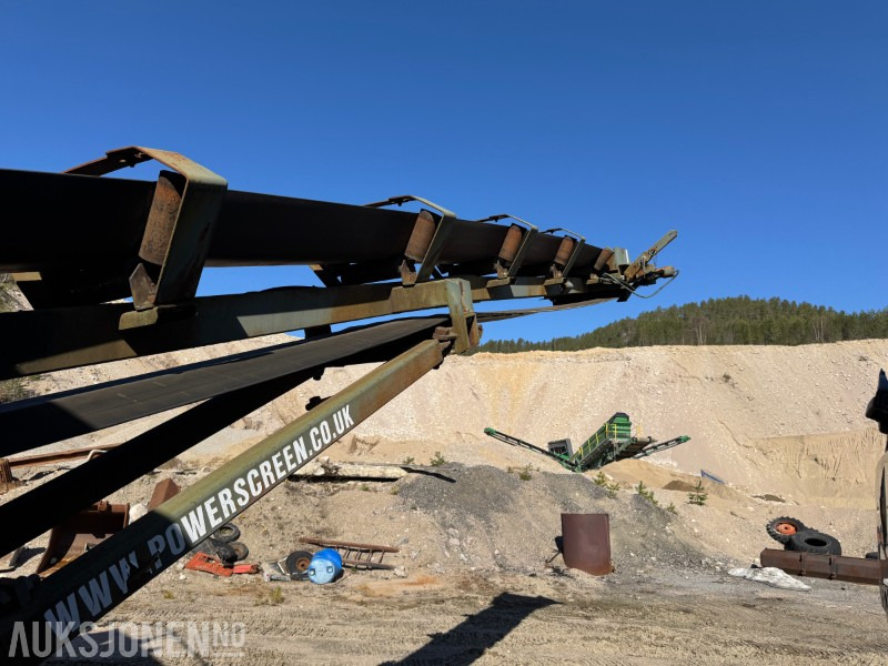 1988 Powerscreen T. Chieftain 1400 - Sikteverk - Osztályozó berendezés: 3 kép. 1988 Powerscreen T. Chieftain 1400 - Sikteverk - Osztályozó berendezés: 3 kép.